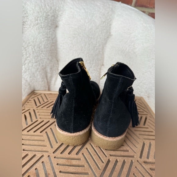 Womens Kate Spade New York Bellamy Tassel Flat Ankle Boots Size 7.5 - Picture 3 of 7